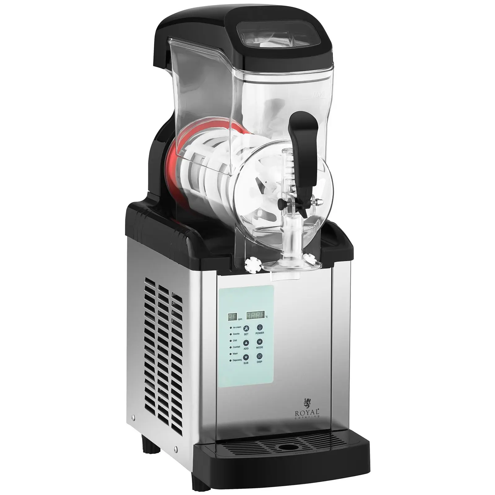 Slush-Maschine - 6 Liter - -20 °C Mindesttemperatur - Ice-Cream-Funktion